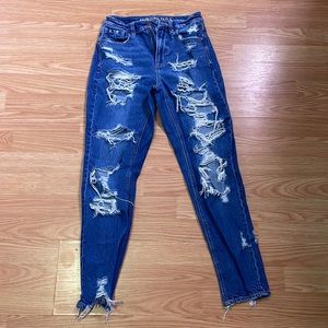 American Eagle Outfitters ripped denim jeans